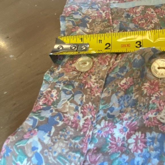 Vintage YOU BABES Prairie, Coastal Cowgirl/Cabincore Floral Skirt with Lace Trim - Picture 11 of 12